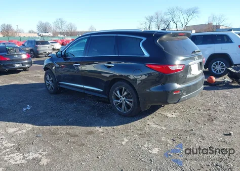 2013 Infiniti Jx35 z USA, uszkodzony, nr VIN 5N1AL0MM3DC303038